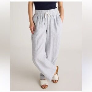 Quince 100% Linen Wide Leg Pants